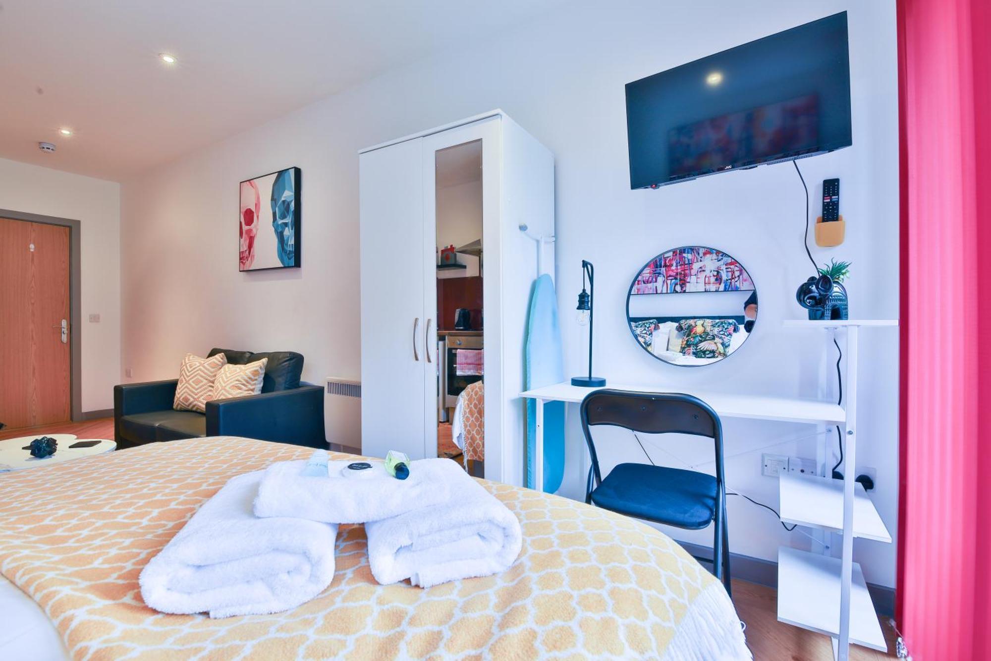 Princess Lofts City Centre Studios With Nespresso Coffee Machines & New Fast Wifi By Stayright Swansea Luaran gambar